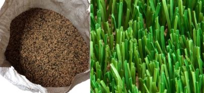 Cancha de futbolito con pasto sintético realista